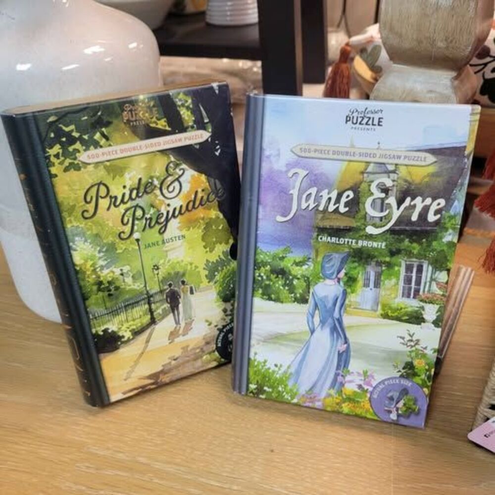 Jane Austen & Brontë Literary Book Puzzles – 500 Piece